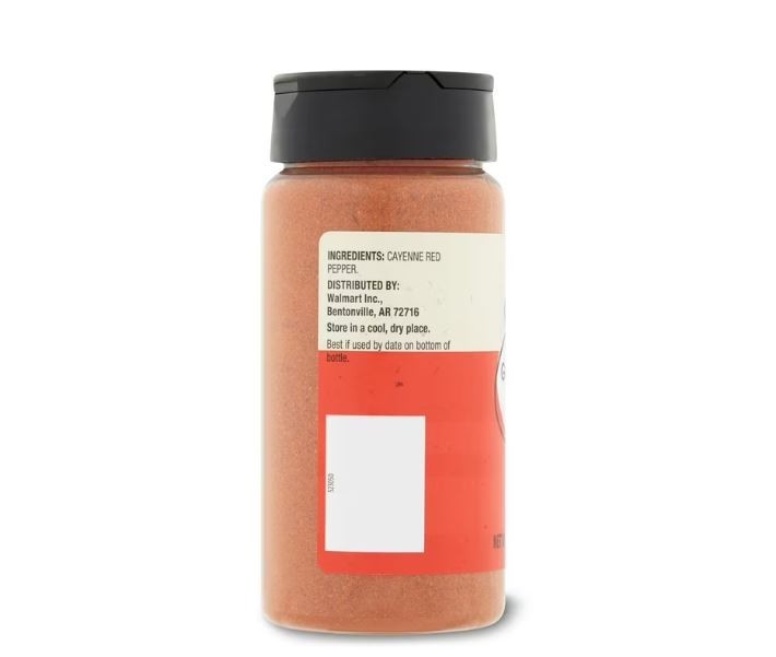 Great Value Ground Cayenne Red Pepper, 5.2 oz