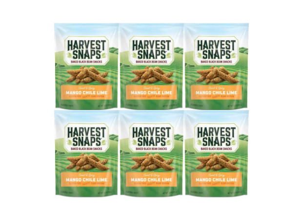 (6 PACK) HARVEST SNAPS MANGO CHILE LIME VEGGIE CHIPS