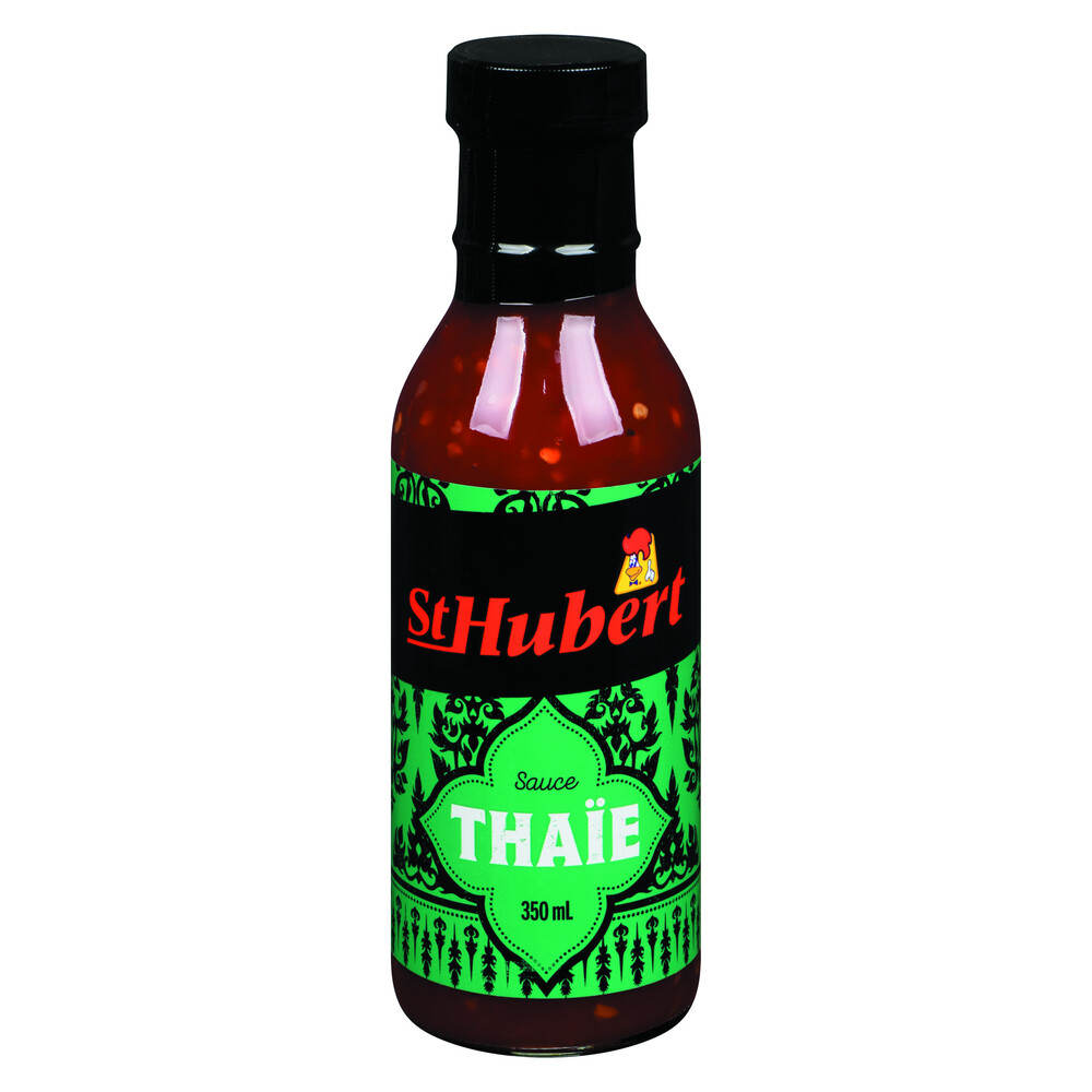 2 X Bottles of ST HUBERT Sweet & Spicy Thai Sauce 350 ml- Canada- Free Shipping