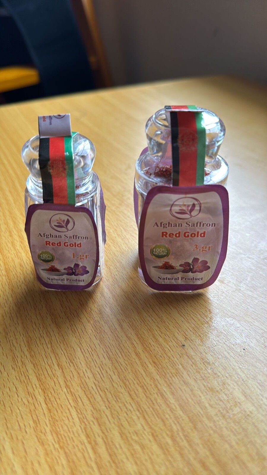 Golden Saffron Red Saffron Threads – 2g
