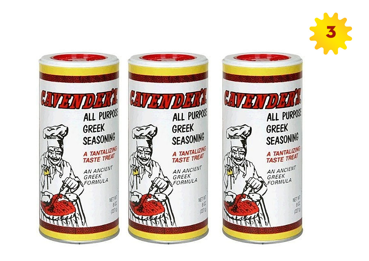 Cavender’s All Purpose Greek Seasoning 8 oz x 3 packs