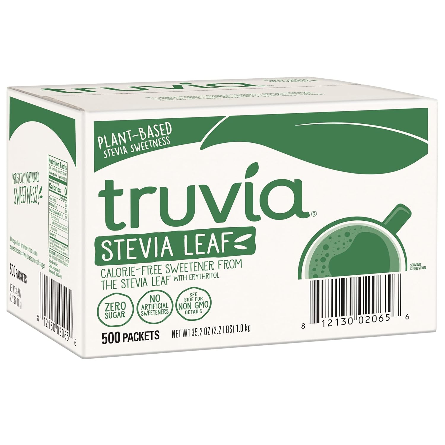 Truvia Original Calorie-Free Sweetener from The Stevia Leaf, 500 Count 35.25 oz