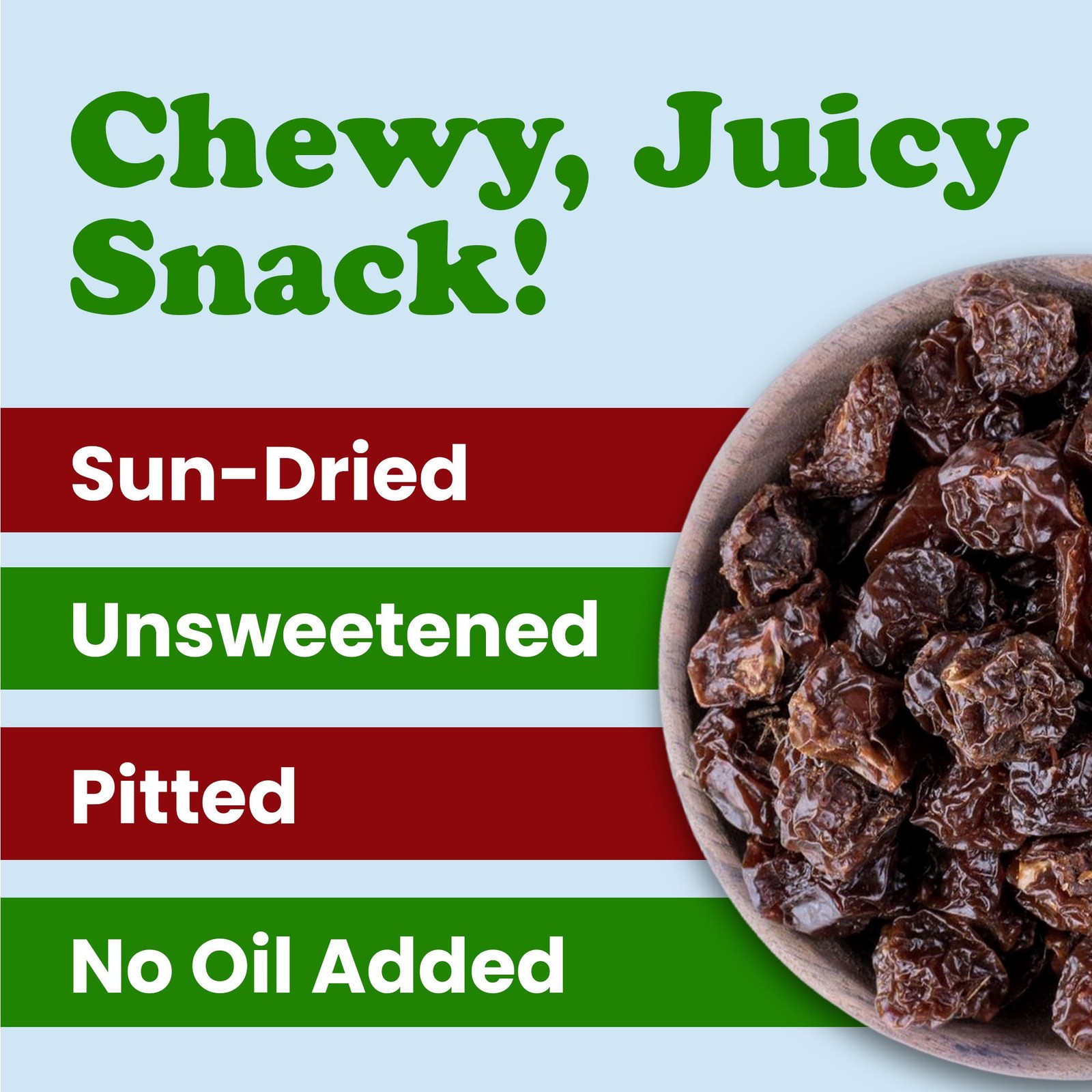 Dried Unsweetened Bing Cherries – Raw, Kosher, Vegan, Bulk – by Food to Live