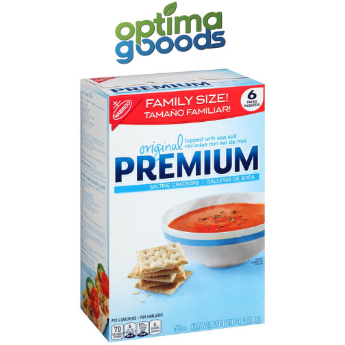 Premium Saltine Crackers, Family Size, (24 oz.) FREE SHIPPING