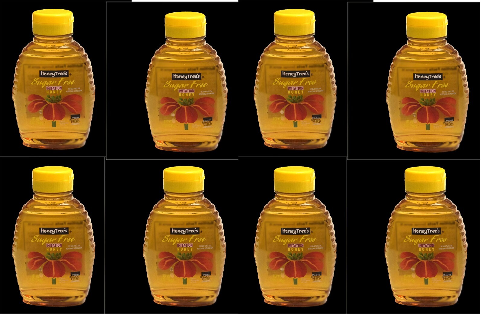HoneyTree’s 8-Pack Sugar-Free Imitation Honey, 12 oz – Diabetic-Friendly Sweeten