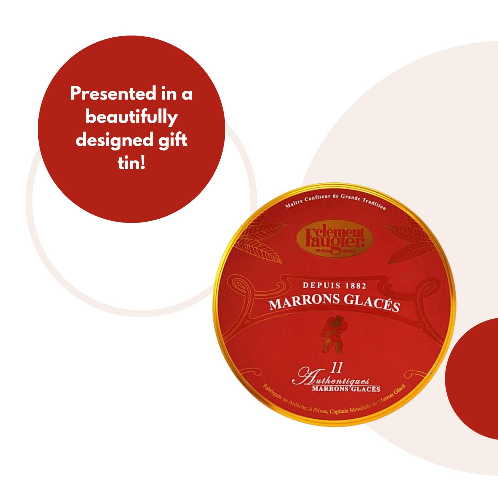 Marrons Glaces – Candied Chestnuts, 9.17 oz.