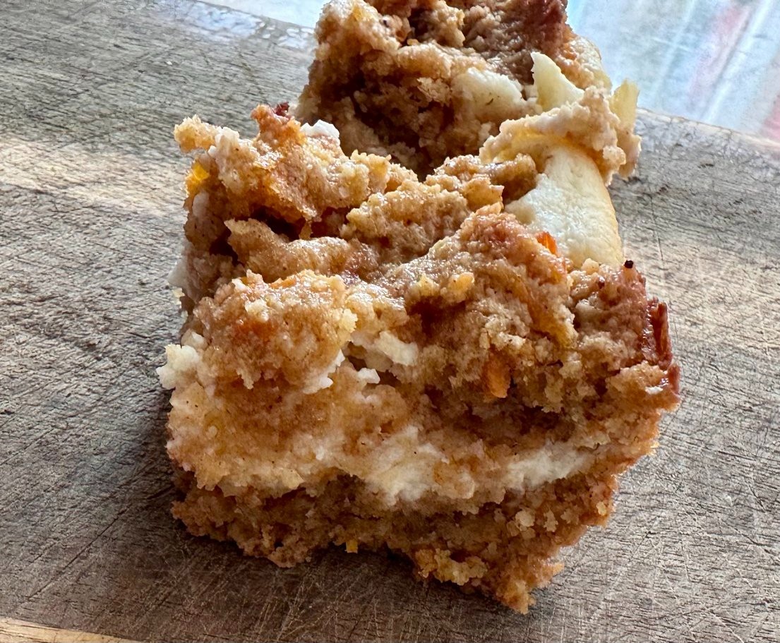 Keto Carrot Cake Bars * Gluten Free & Diabetic Friendly * 1 Net Carb Per Bar *
