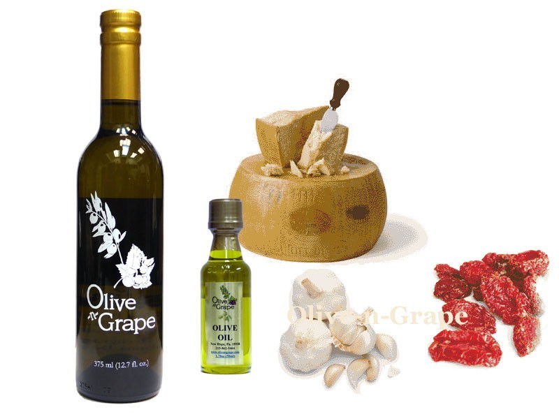 Sundried Tomato Parmesan & Garlic Olive Oil