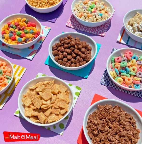 Malt-O-Meal Raisin Bran Cereal,Family Size Breakfast Cereal,39 oz Resealable Bag