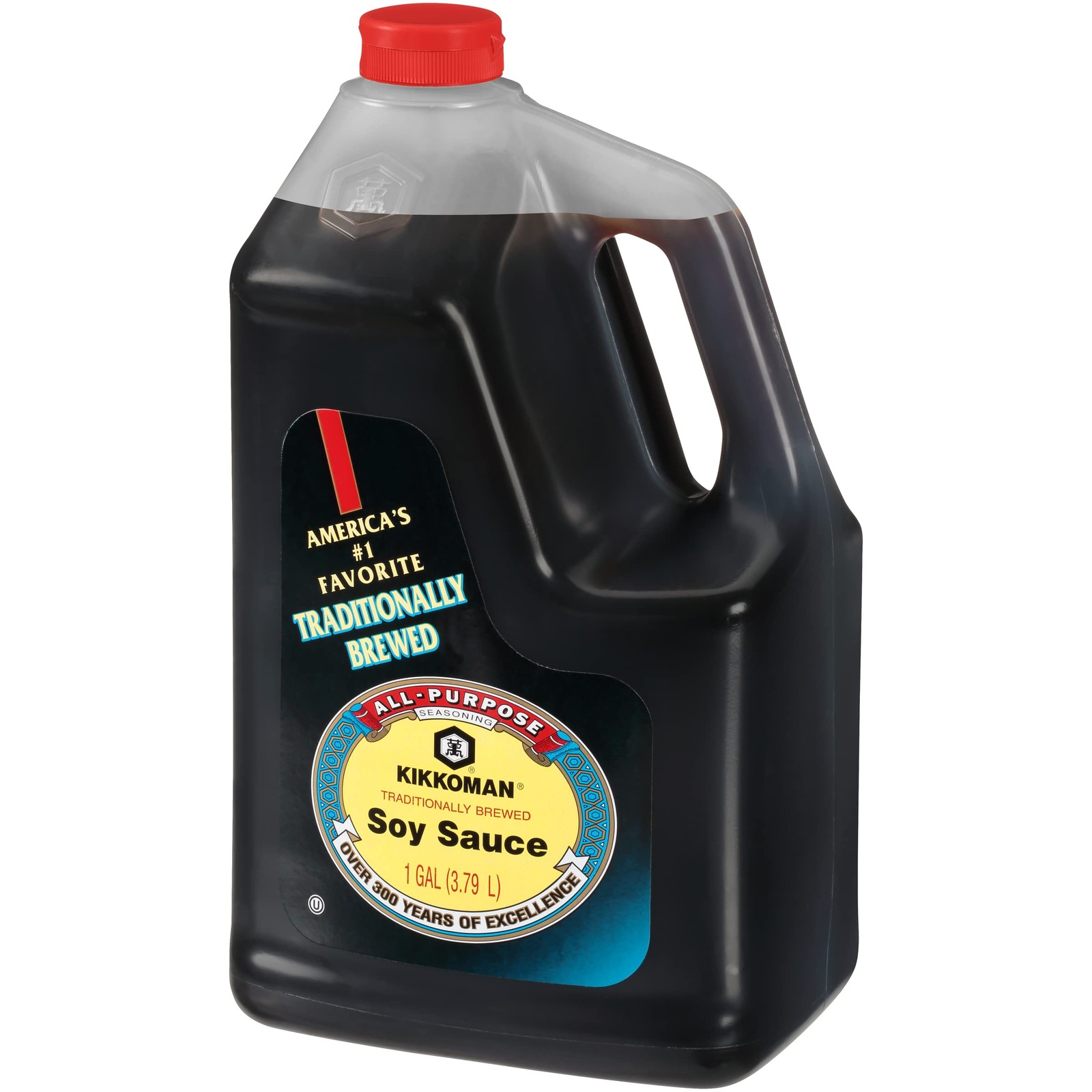 Traditionally Brewed Soy Sauce, All Purpose Seasoning – 1 Gallon (Pack of 1)