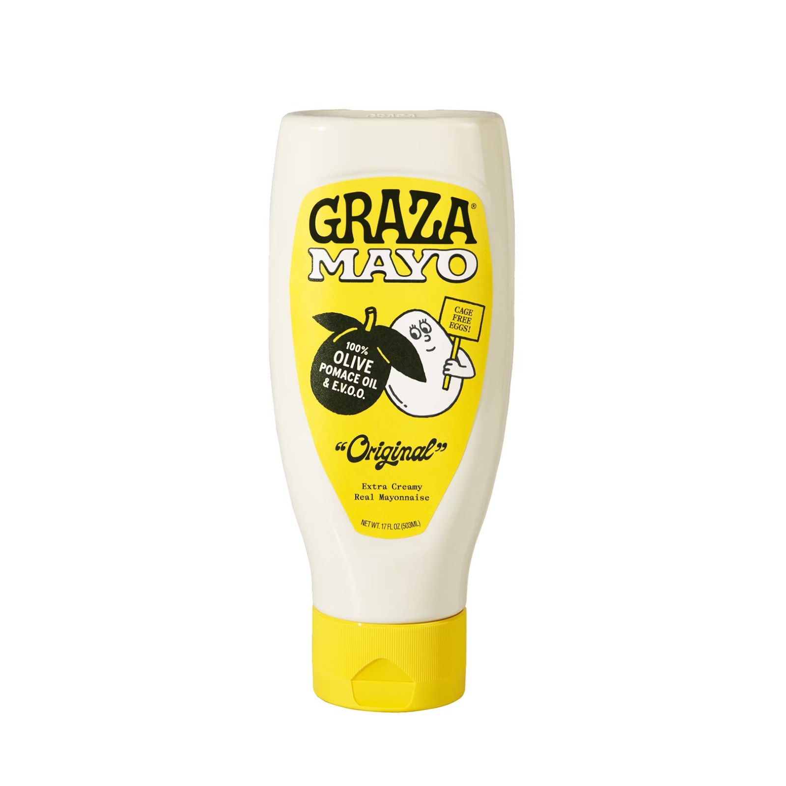 Original Extra Creamy Olive Oil Mayonnaise, Squeeze Bottle, 17 fl oz Free Ship