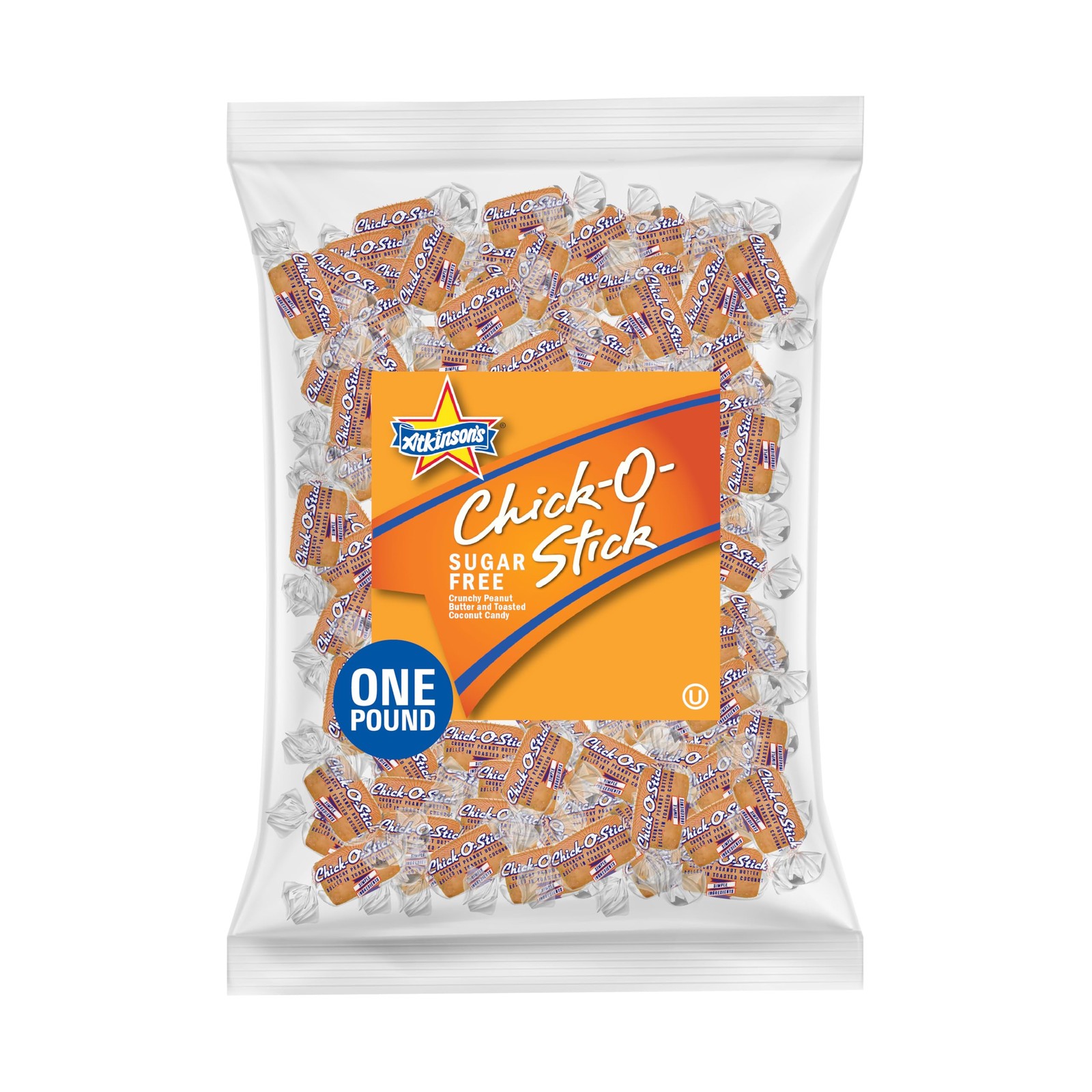 Atkinson’s Sugar Free Chick-O-Stick Nuggets PB Coconut 1 1 Pound (Pack of 1)