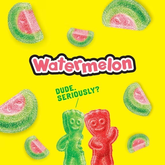 SOUR PATCH KIDS Watermelon Soft & Chewy Gummy Candy, Share Size, 12 oz