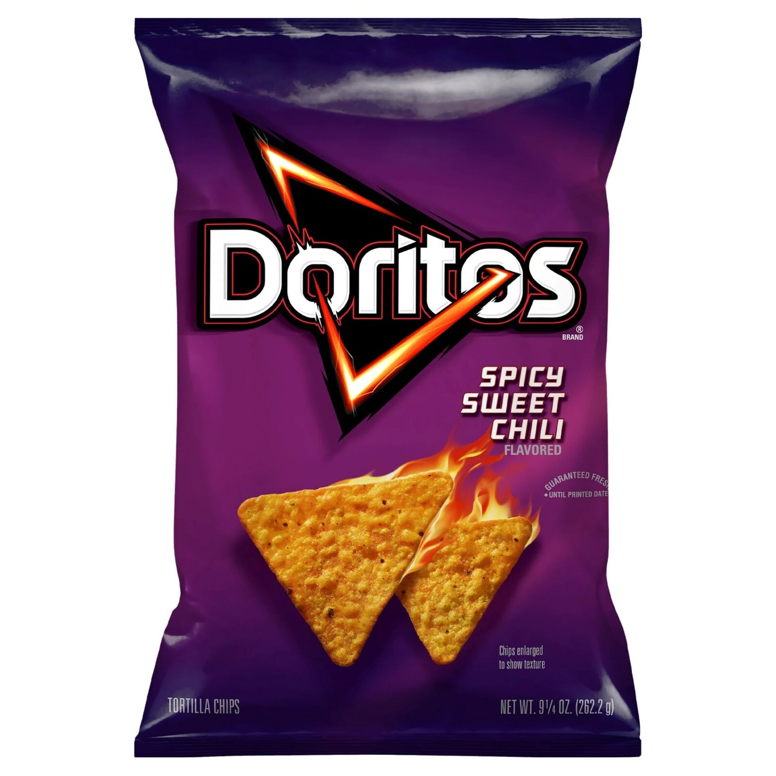Doritos Tortilla Chips SWEET SPICY CHILI 9.5 Ounce (Pack of 1)