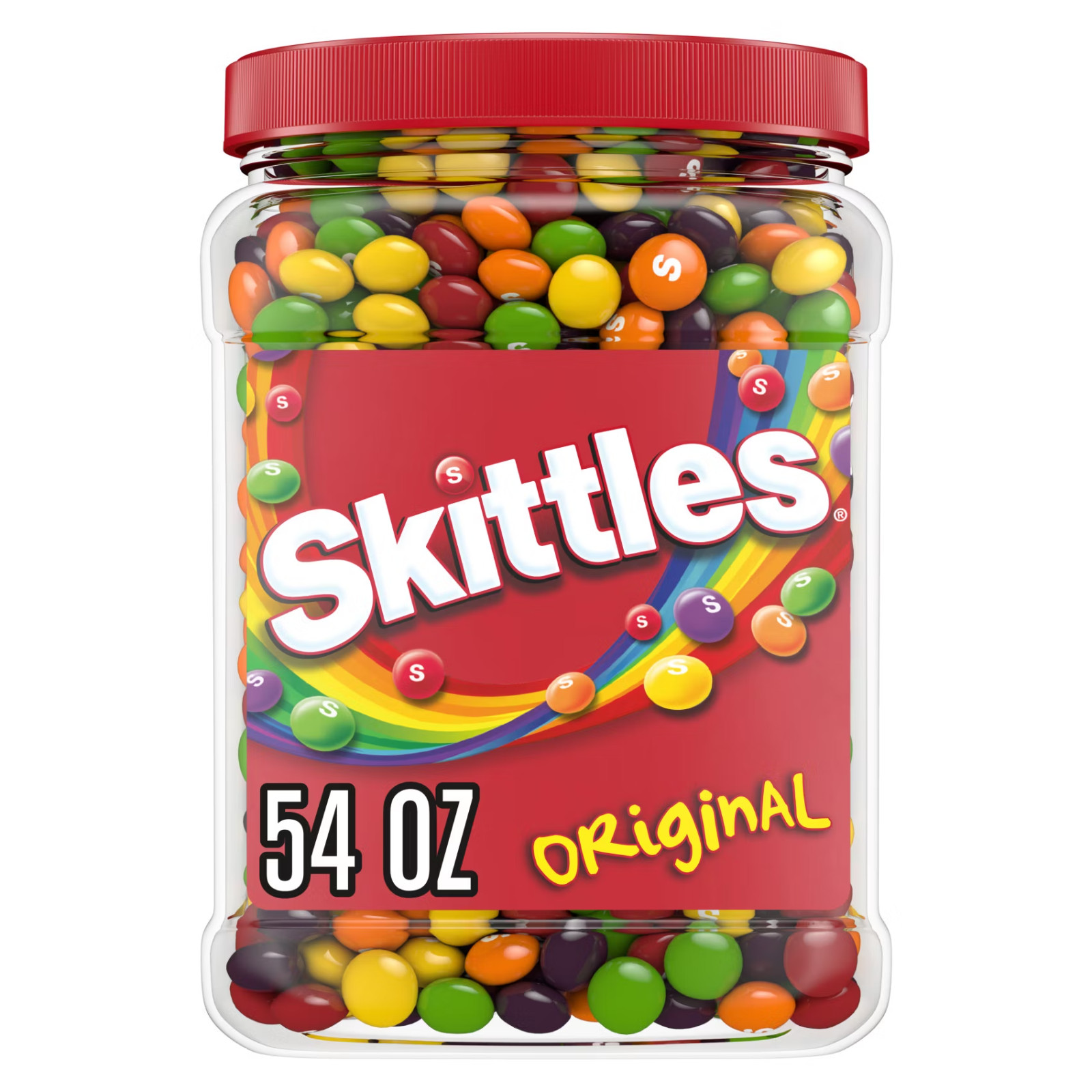 Skittles Original Fruity Candy 54 oz Pantry Jar Chewy Bulk FREE SHIPPING