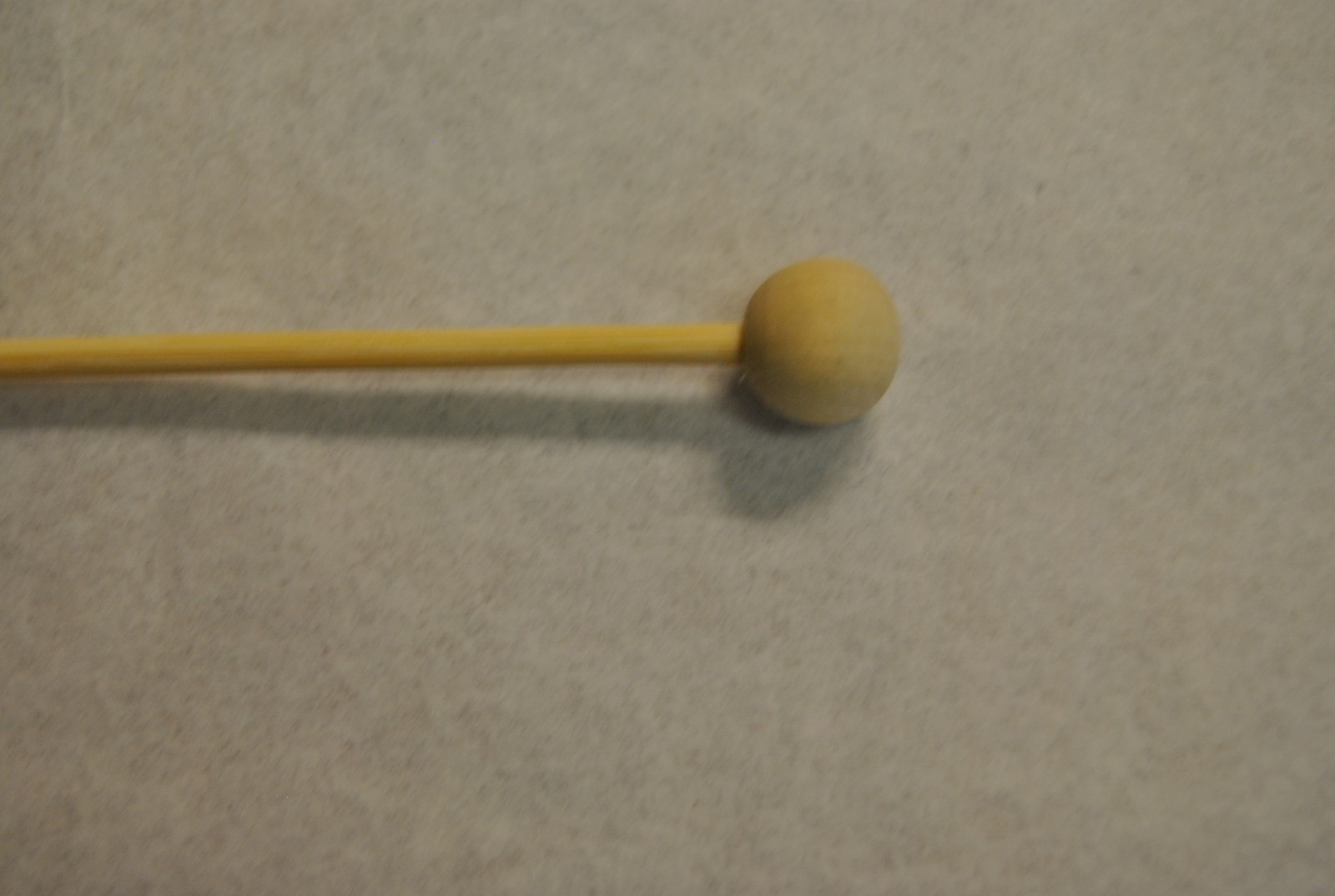 50 Wood Lolli Stick with Ball Rock Candy Wooden Stick 6″ LB60