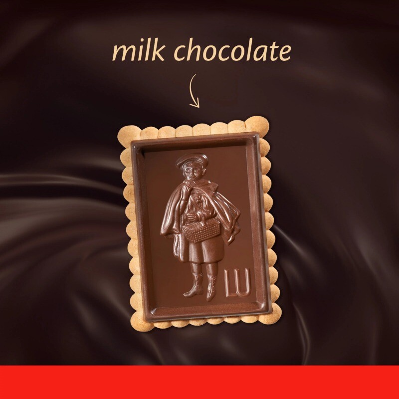 (3 pack) Lu Petit Ecolier European Milk Chocolate Biscuit Cookies, 5.3 oz