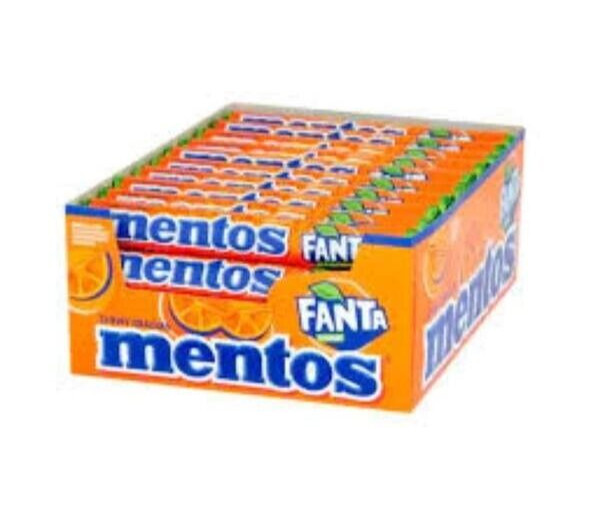 Mentos Chewy Dragees 24 Rolls X 37g (1 Box) Mint/Rainbow/Mix Fruit/Grape/etc