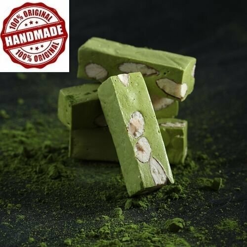 Taiwan [Sugar & Spice] Matcha Nougat (抹茶牛軋糖) – Total 180g