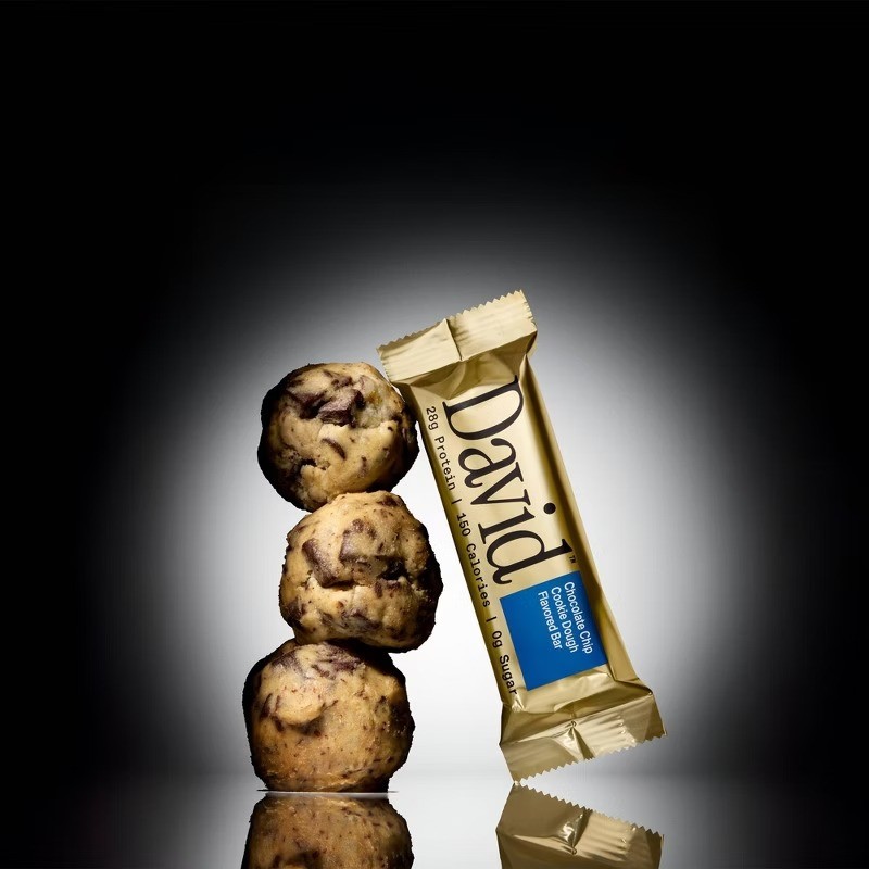 Gold Chocolate Chip Cookie Dough High Protein Bars