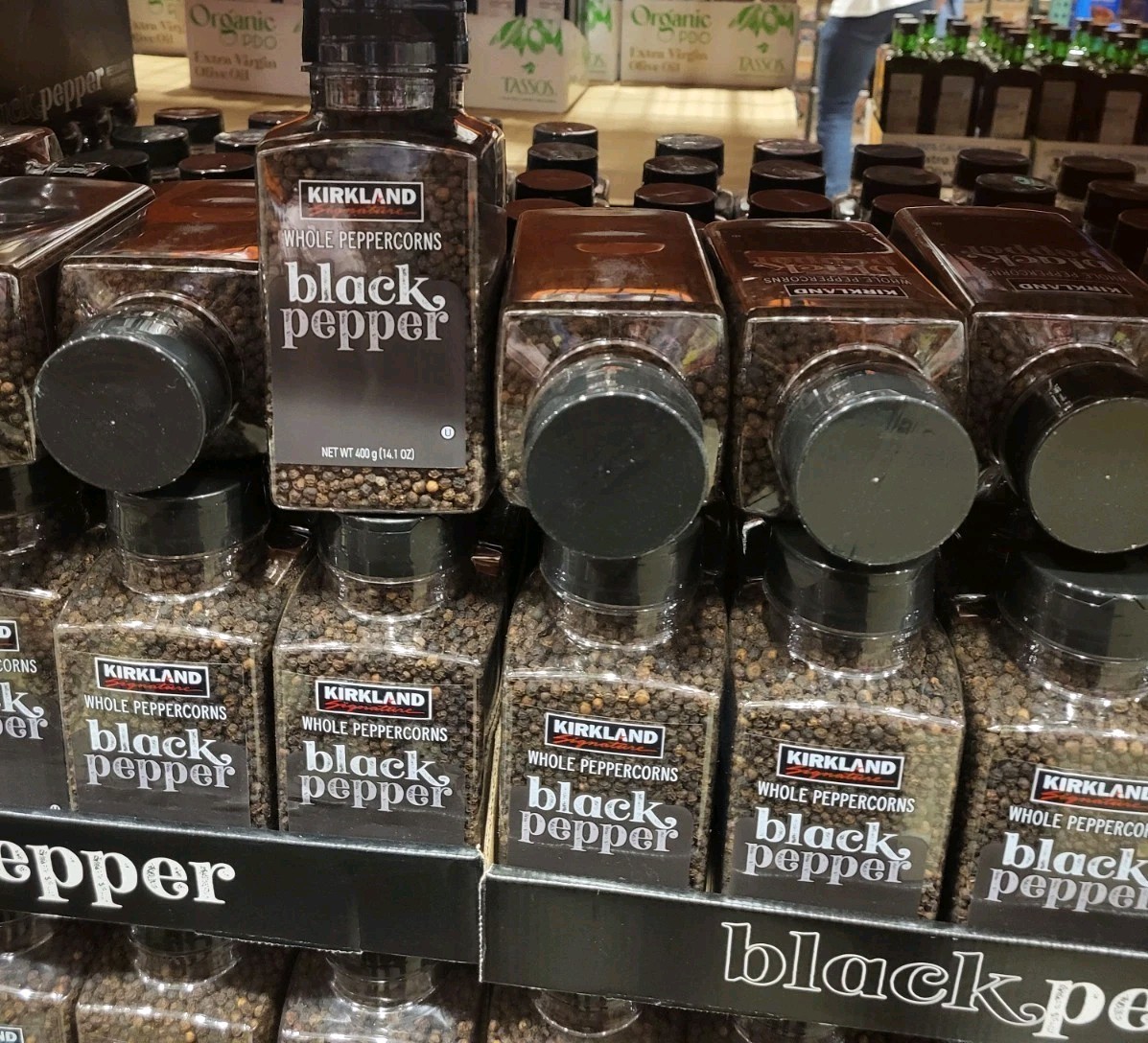 Whole Black Peppercorns 14.1 oz (400g) Premium Whole Peppercorns for Grinder…