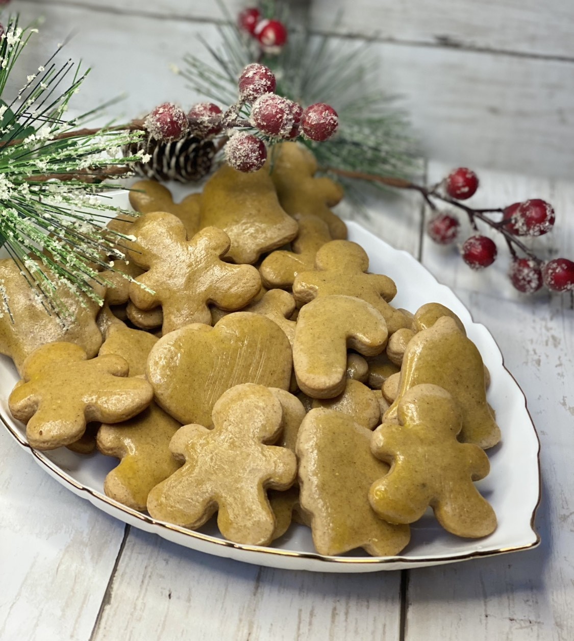 Soft European Honey Gingerbread Men Cookies – Handmade Old World Recipe 1 Lb