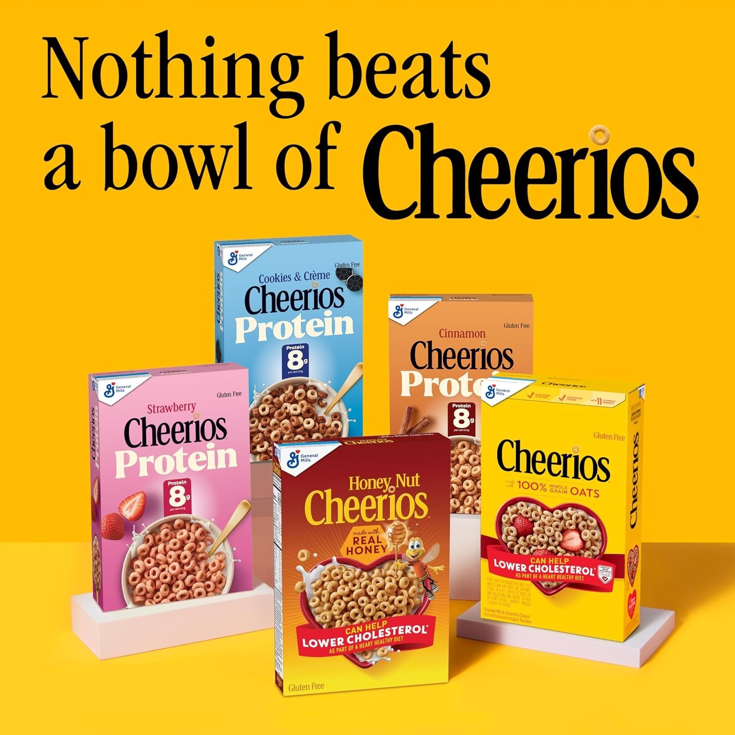 Confetti Cheerios Breakfast Cereal Cup, Gluten Free, Single Serve Cereal, 1.4 oz