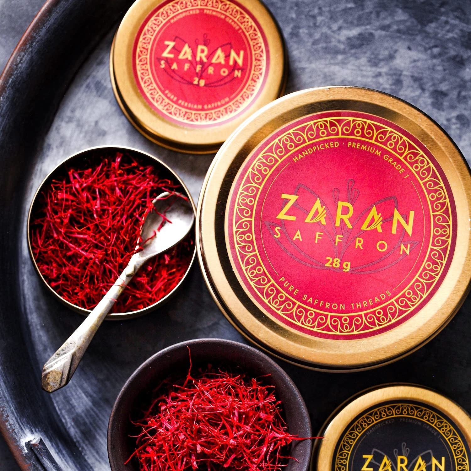 Gourmet Super Negin Saffron Threads – 2g, Flavor Boost for Teas & Dishes