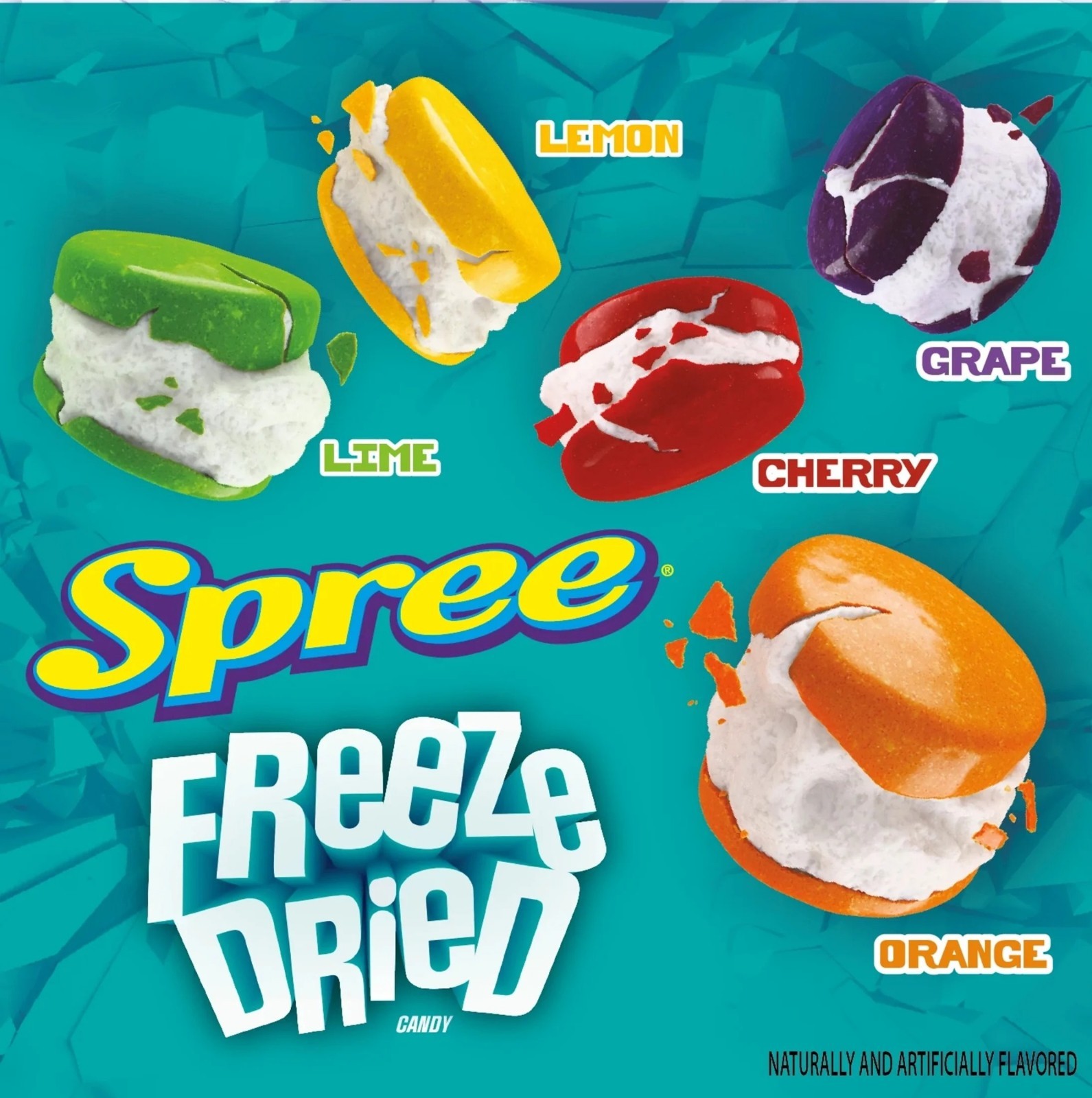 Spree Freeze-Dried Candy – Fruity Flavored, 4 oz Bag