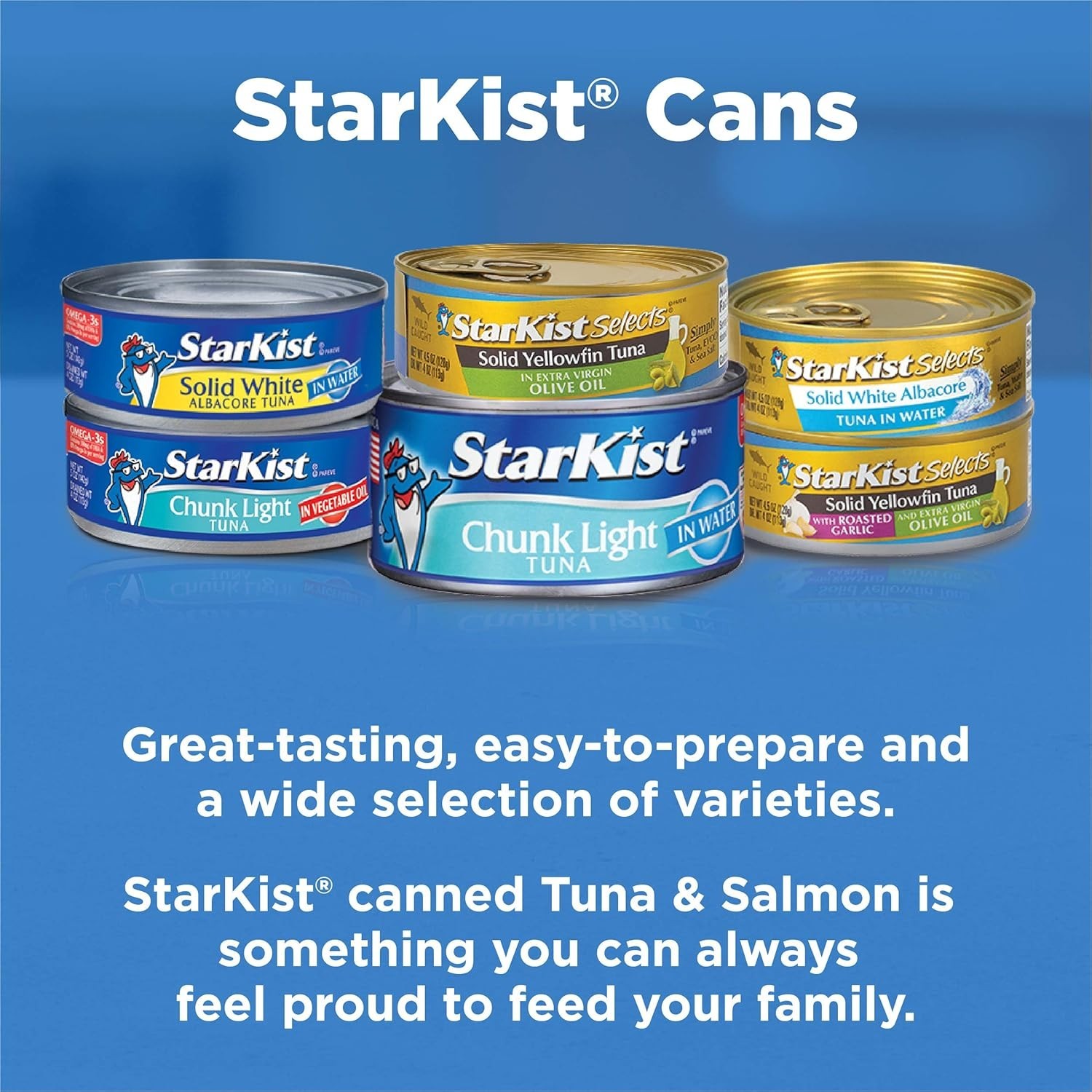 Solid White Albacore Tuna in Water – 12 oz Pack of 6 – Quality Protein