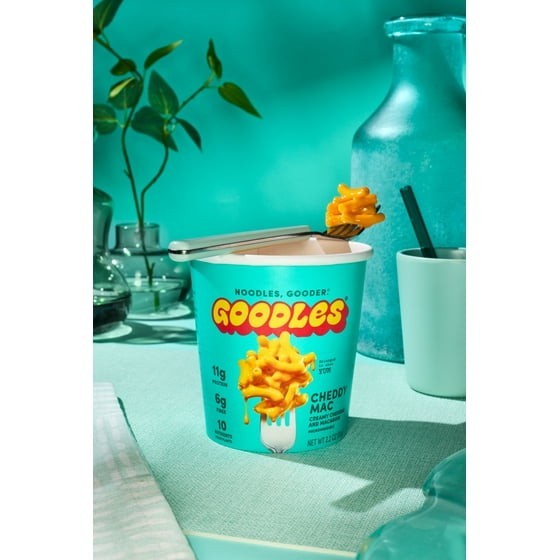6 pack,Goodles Mac, Cheese Cheddy Mac Microwaveable Macaroni Cup,2.2oz.