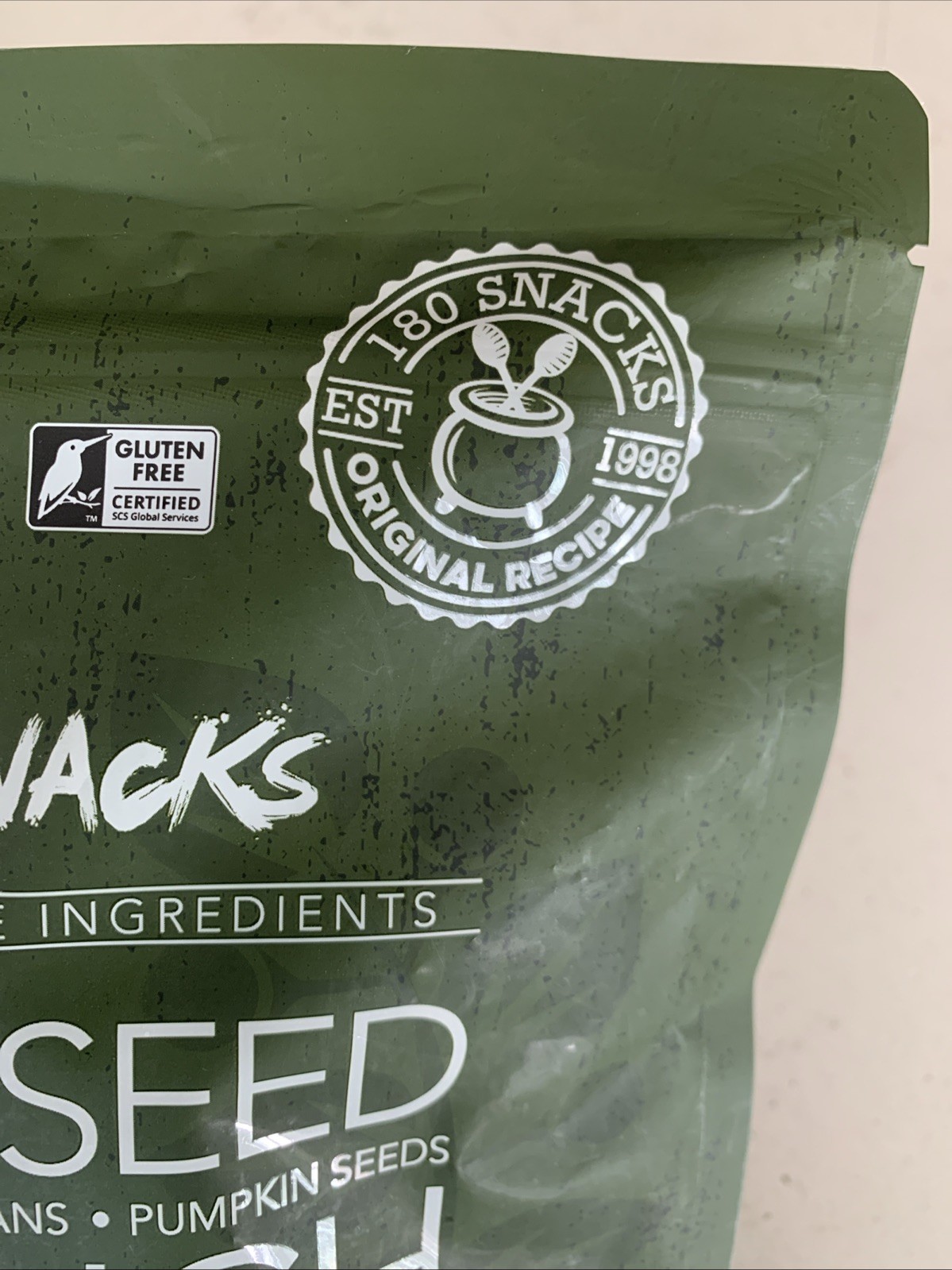 180 Snacks Nut + Seed Crunch, Sunflower Seeds, Pecans, Pumpkin Seeds 16 Oz Bag
