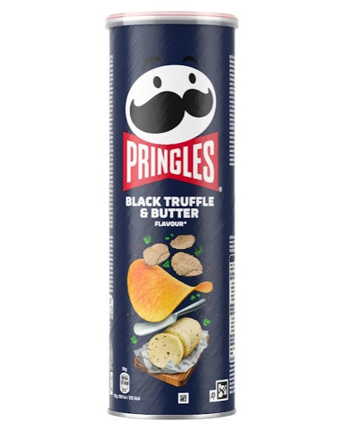 PRINGLES BLACK TRUFFLE & BUTTER Flavor Potato Chips 165g 5.8oz