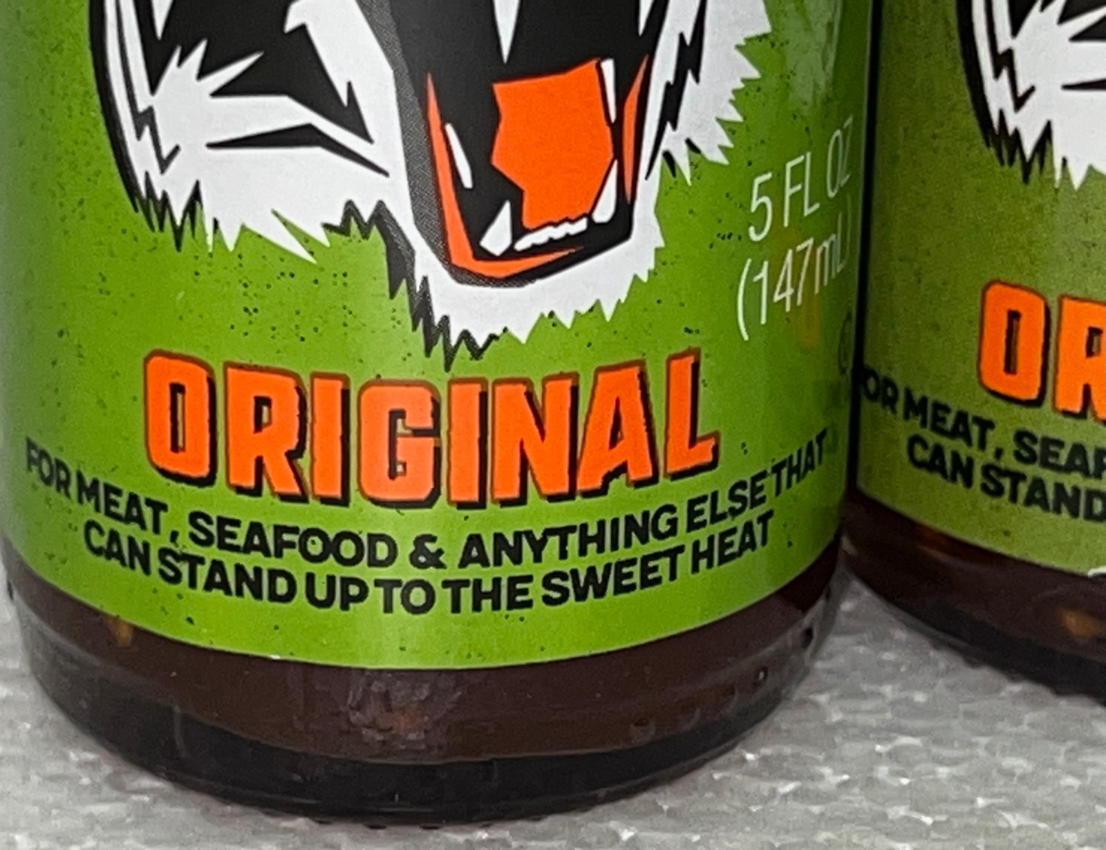 Original Tiger Sauce Louisiana Sweet Hot Sauce 2 Bottles Pack = 10oz.,