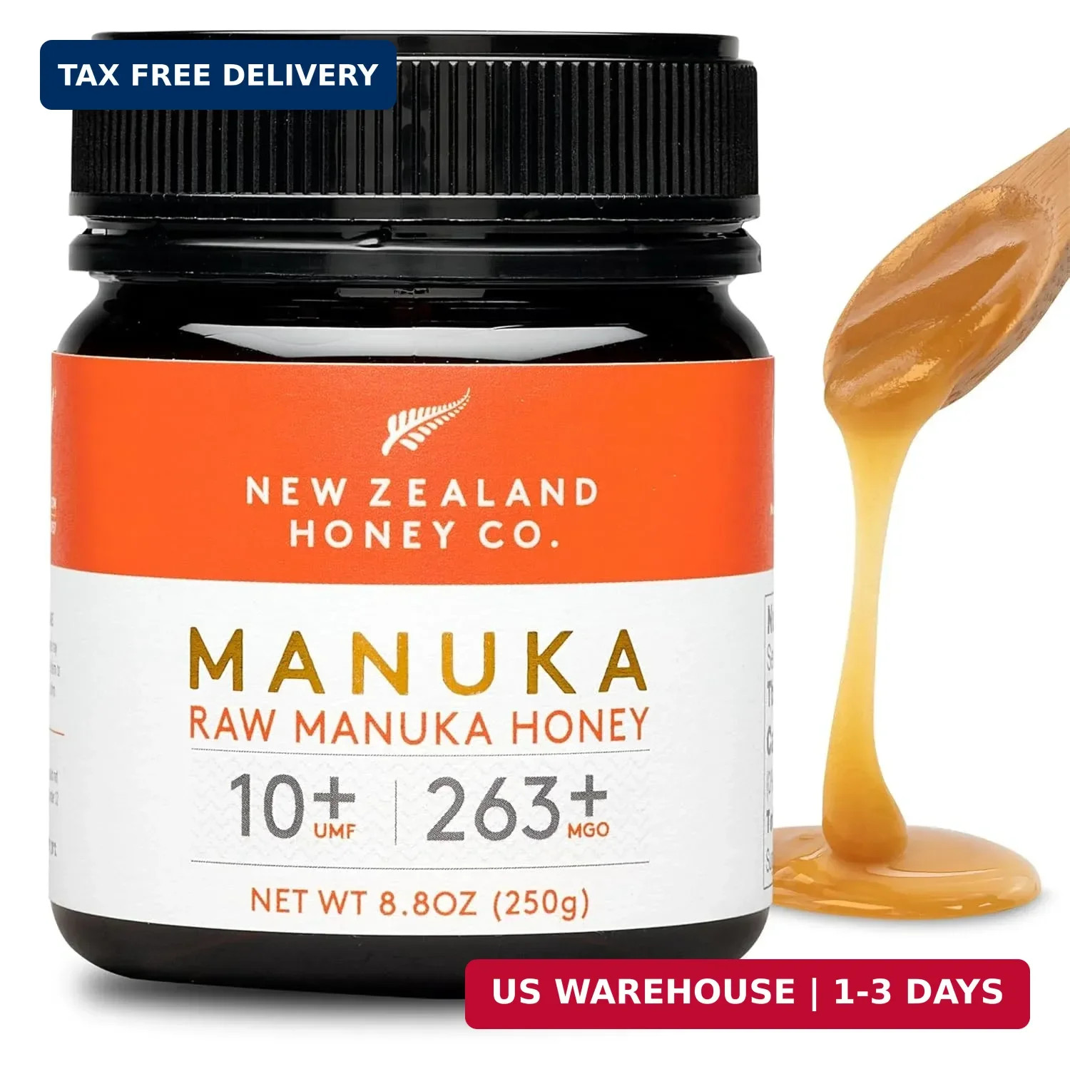 Raw Manuka Honey UMF 10+ | MGO 263+ | UMF Certified Monofl