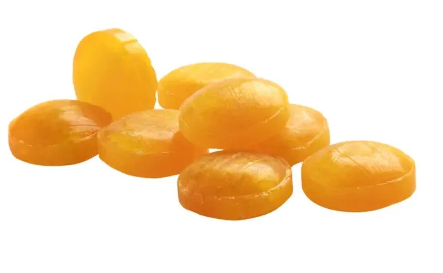 SUGAR FREE BUTTERSCOTCH HARD DISC BUTTON CANDIES BULK VALUE PRICE PICK YOURS NOW