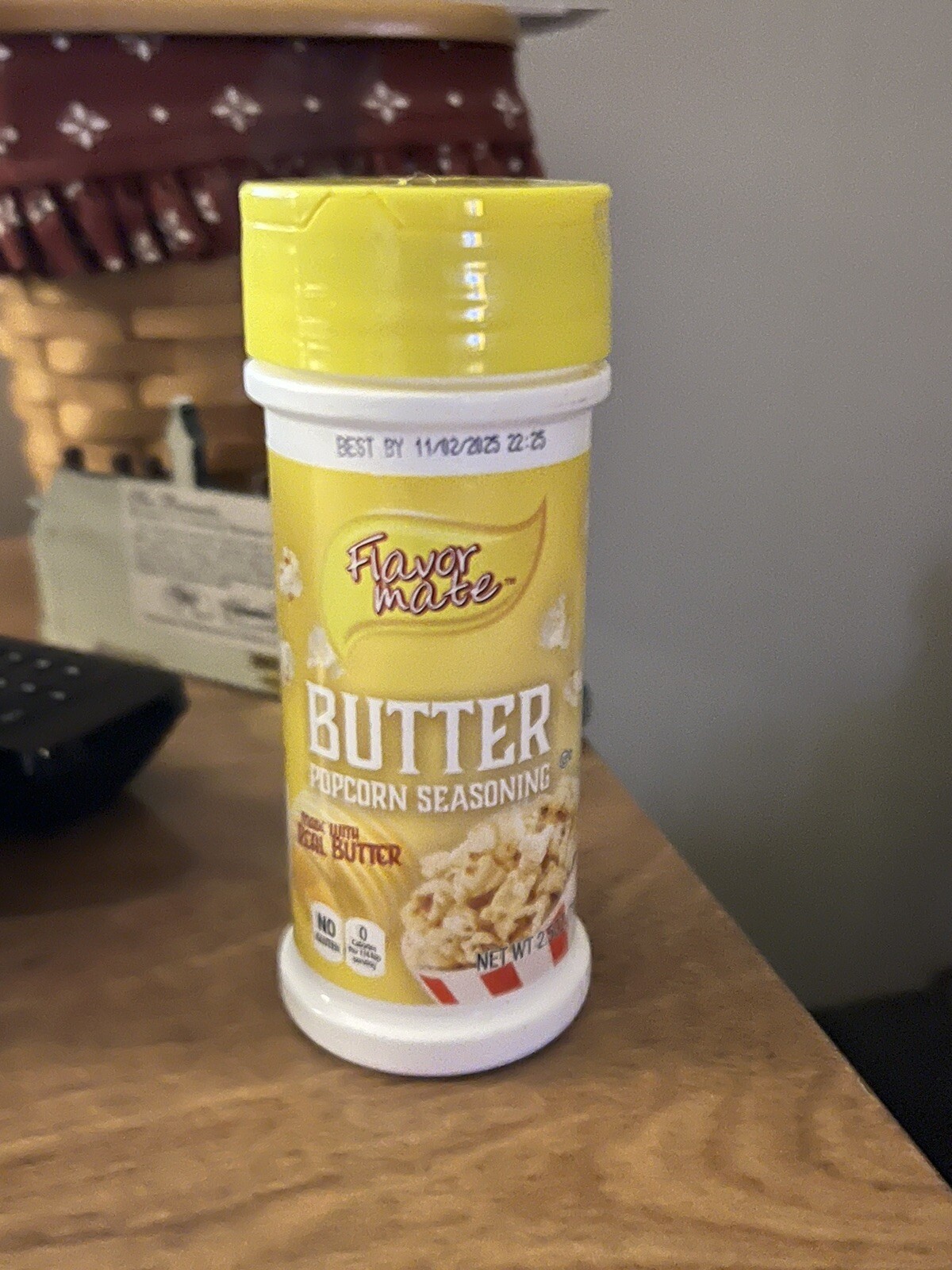 FLAVOR MATE® POPCORN BSEASONING- BUTTER FLAVOR- EXP 9/2026