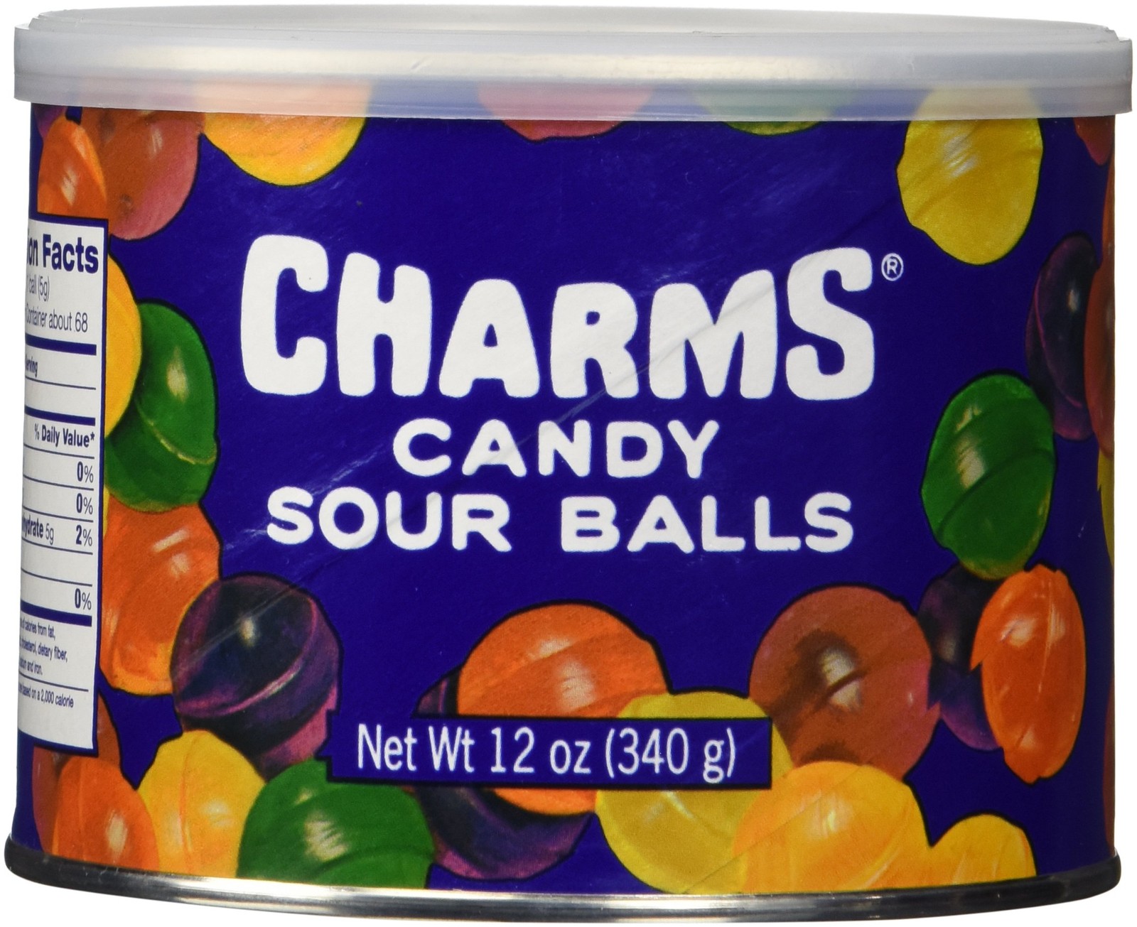 Charms Sour Balls Hard Candy: 12-Piece Case 12 Ounce (Pack of 1), Assorted