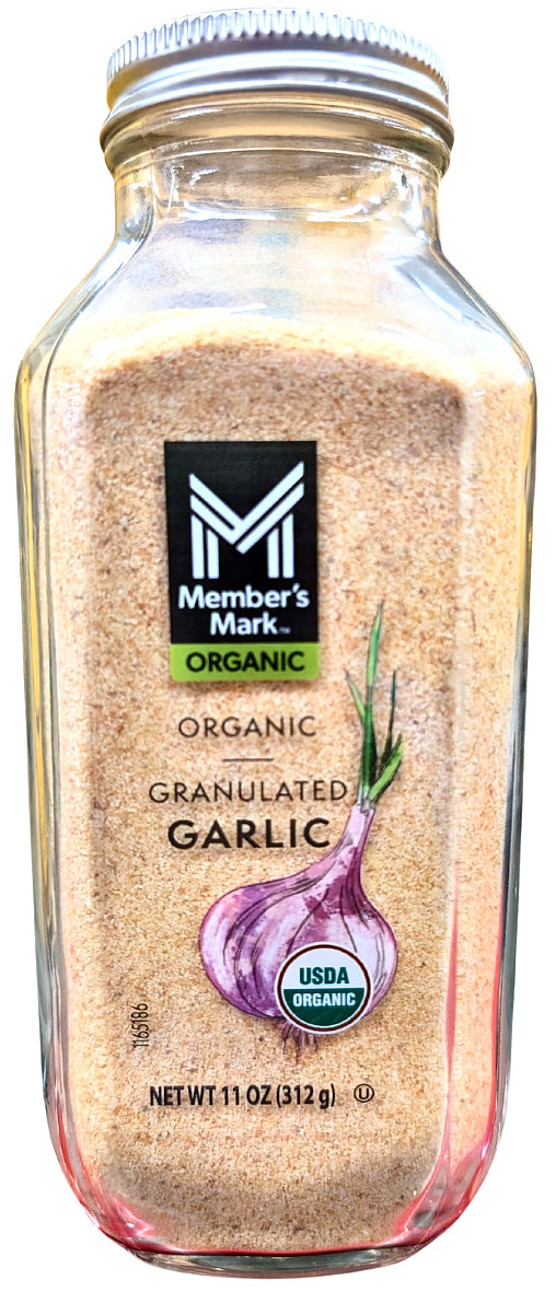 Member’s Mark Organic Granulated Garlic 11 Oz EXP 06/2028