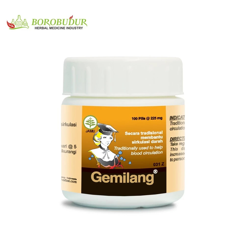 3x Gemilang 100 Pills Herbs Spices Extract Natural Organic Pure Herbal Health
