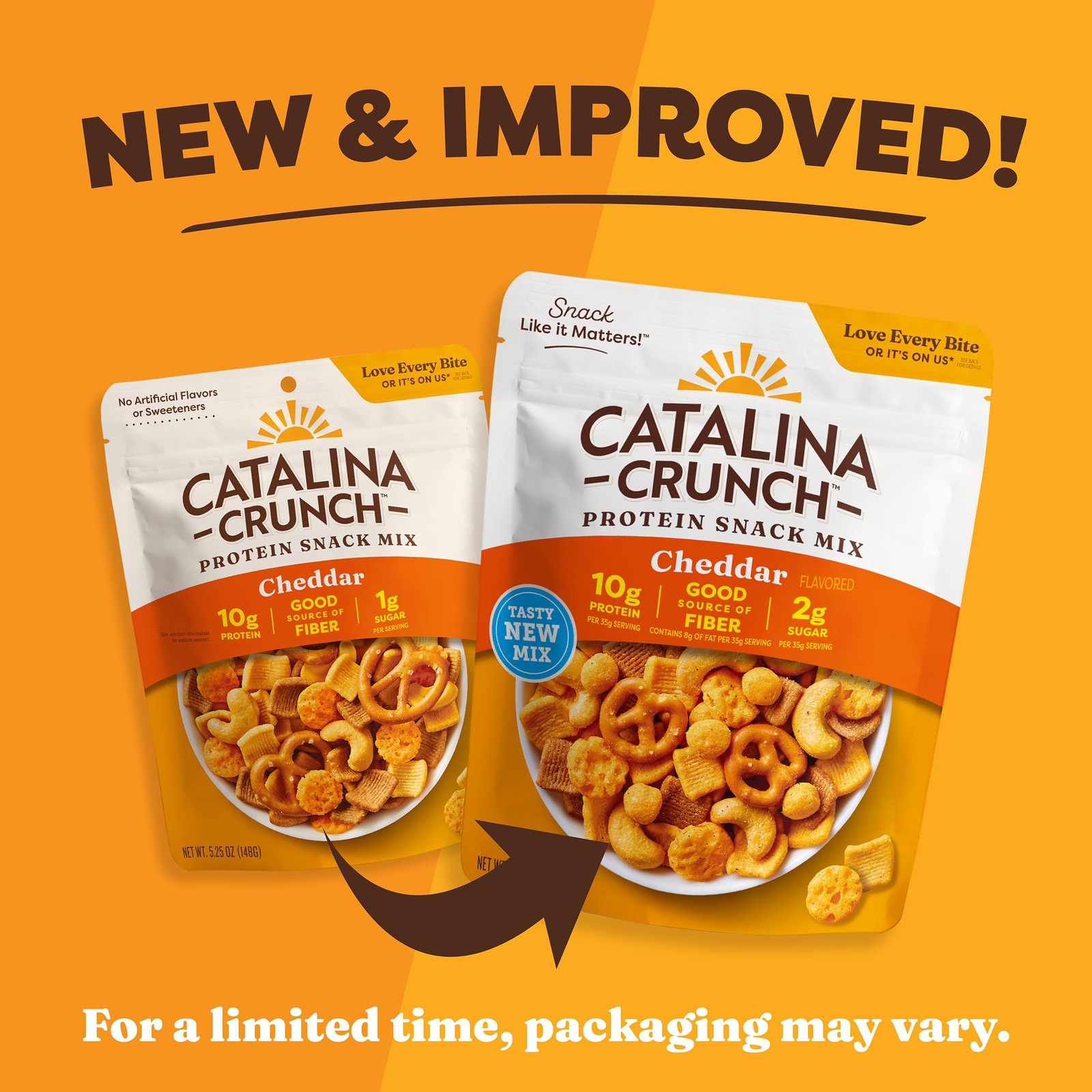 Catalina Crunch Protein Snack Mix with Cheese Crisps – 10g Protein, 2g Sugar …