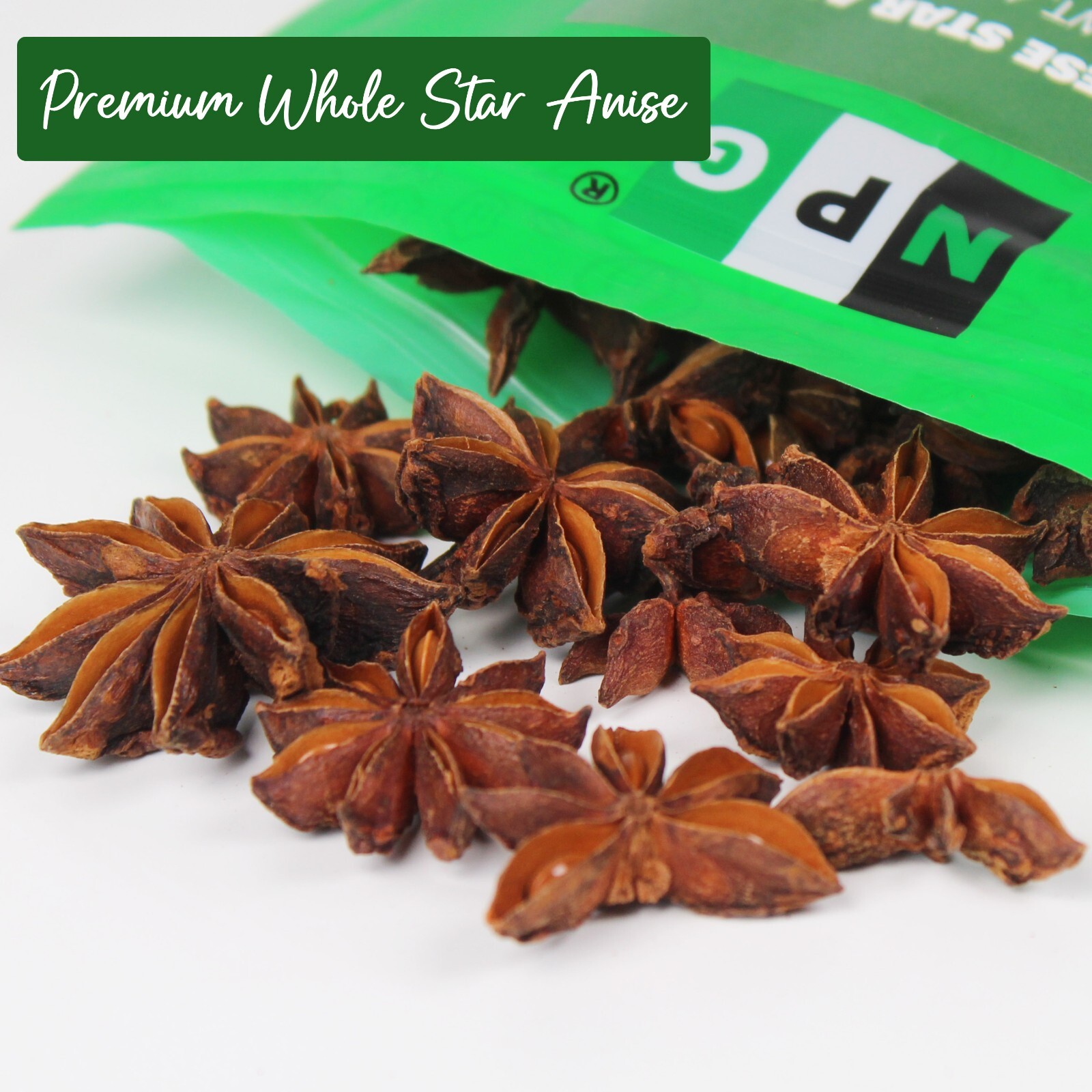 Star Anise Whole 4 oz, 100% Natural Chinese Anise Star Pods Sun Dried Spice