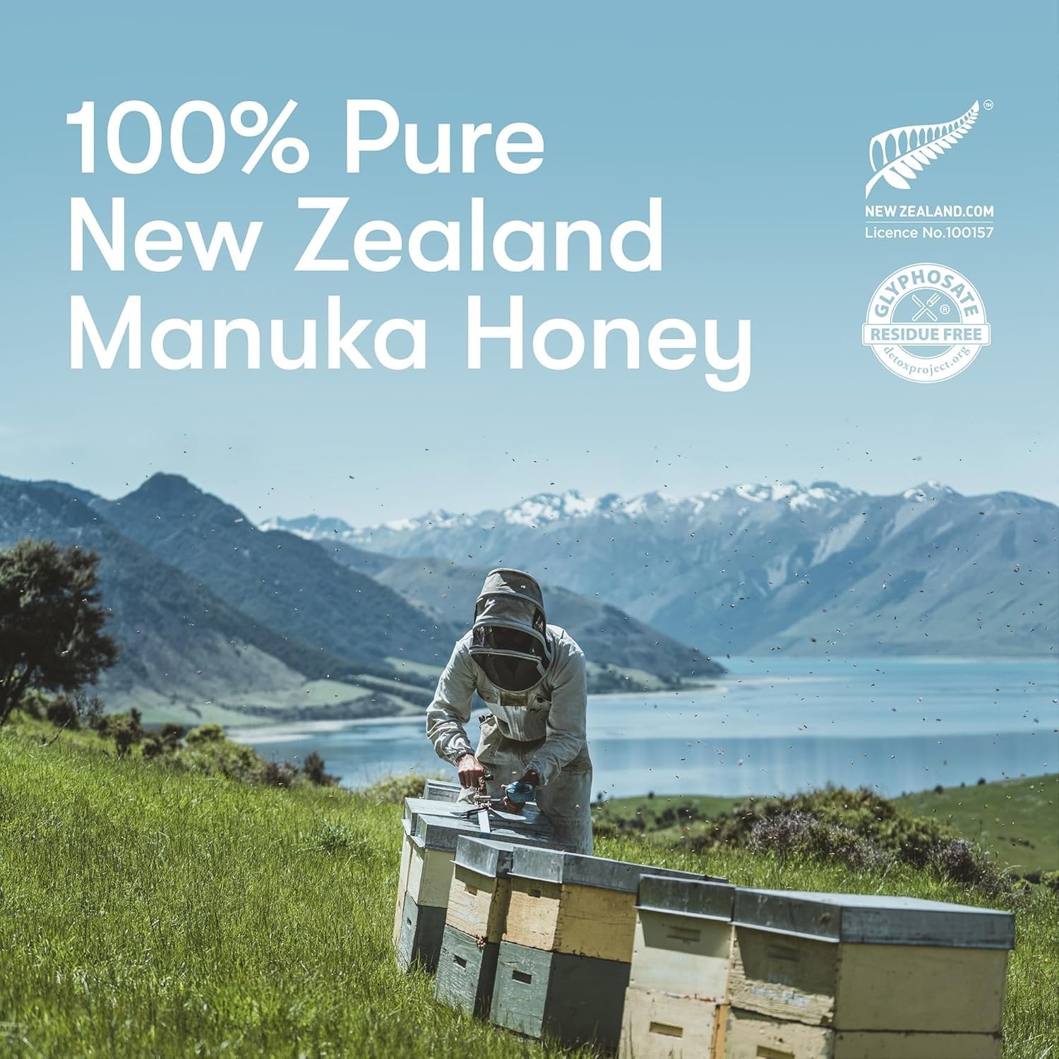 New Zealand Honey Co. Raw Manuka Honey UMF 20+ / MGO 829+ | UMF Certified | 4…