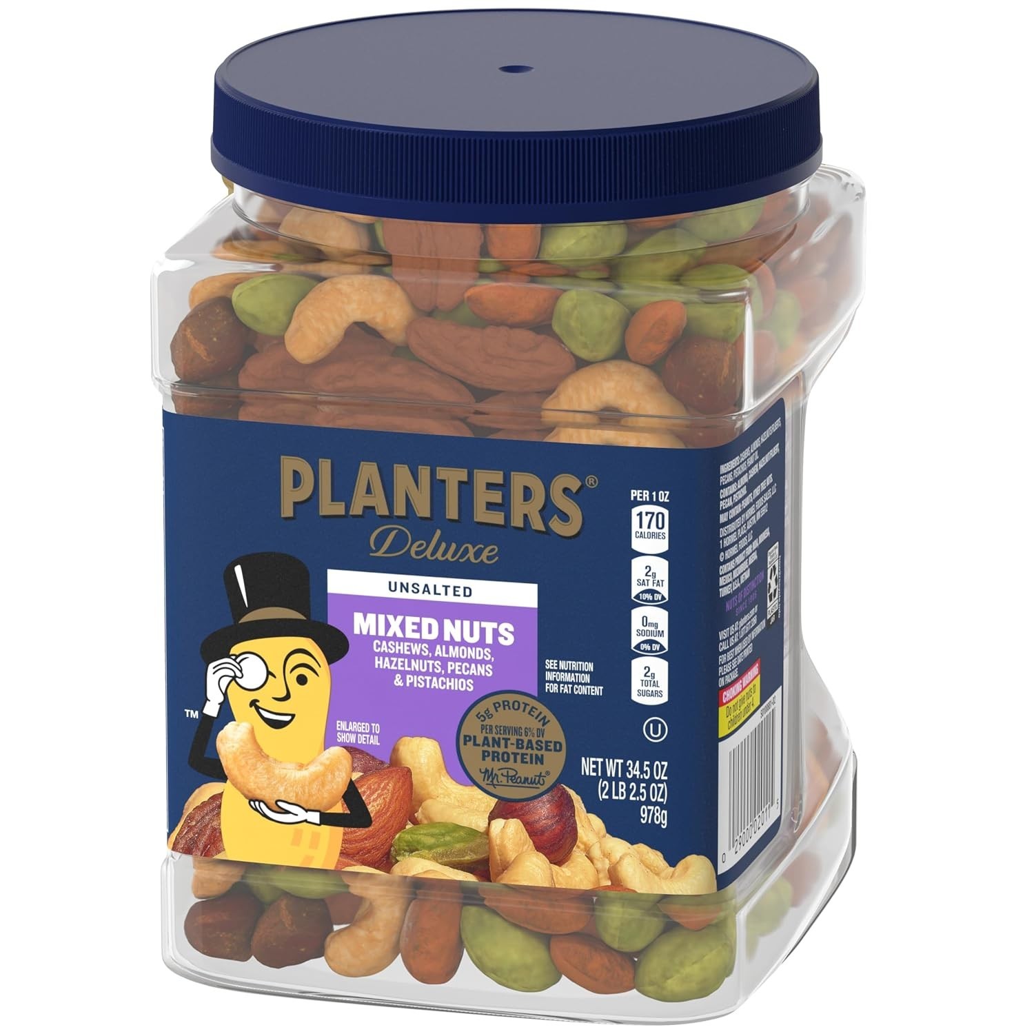 Gourmet Blend of Unsalted California Pistachios & More