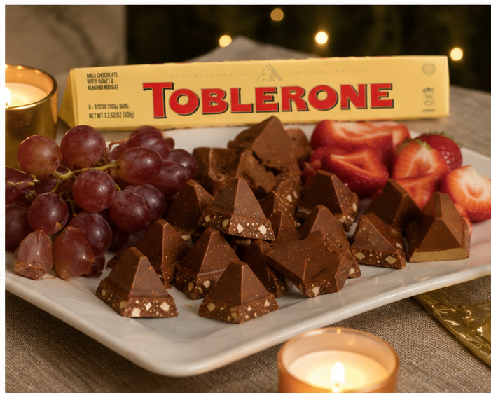 Toblerone Swiss Milk Chocolate Bar, 3.52 oz, 6-Count