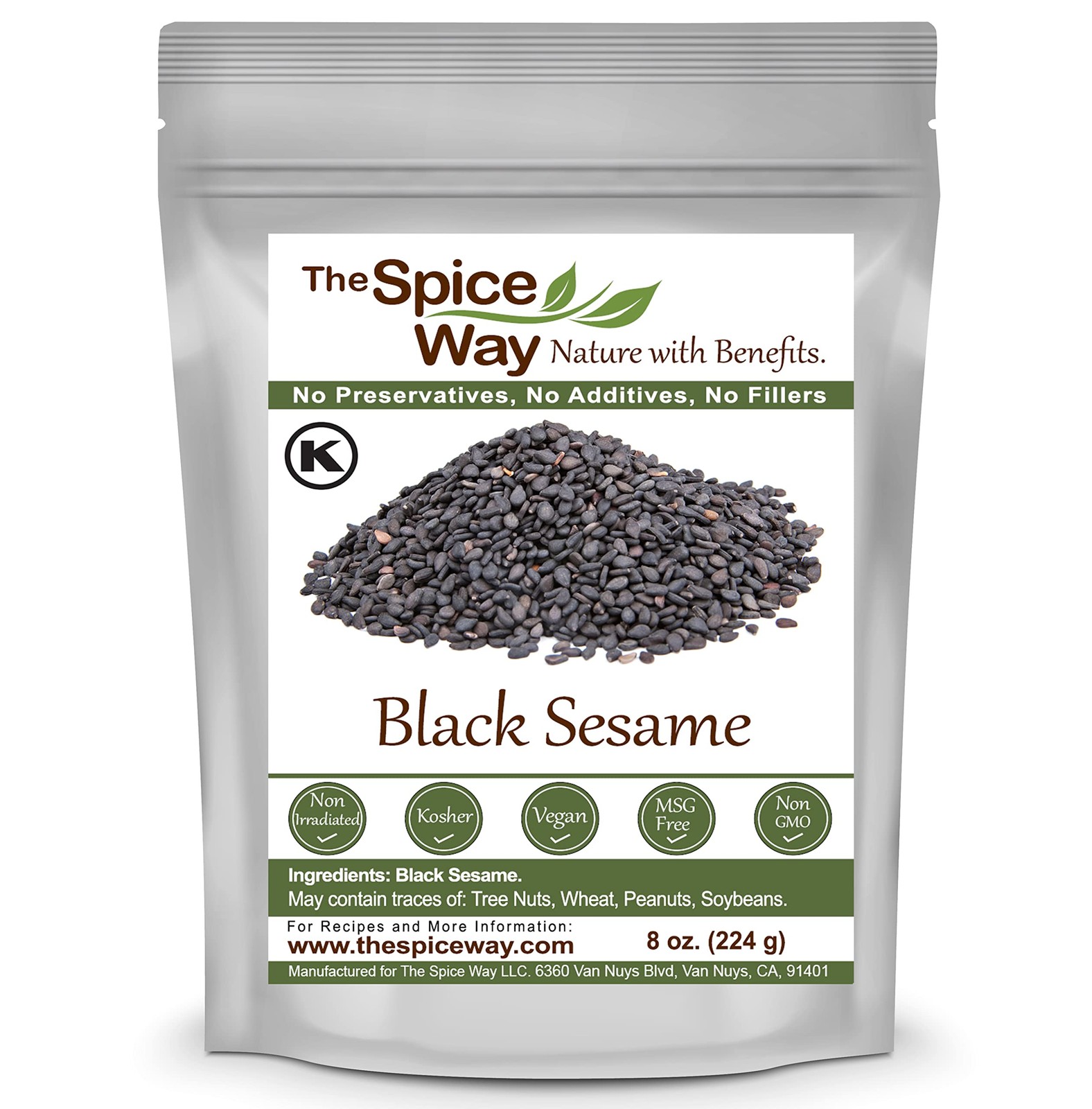 Black Sesame Seeds 8 oz
