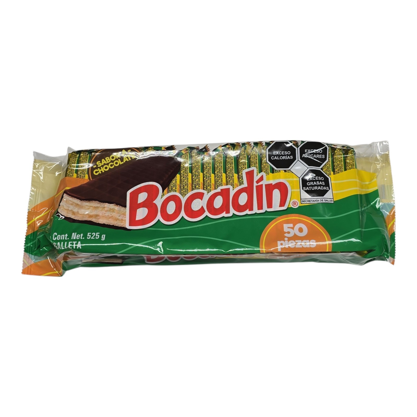 Bocadin Chocolate – Chocolate Covered Vanilla Wafers – 50 Pieces – Mexican Candy