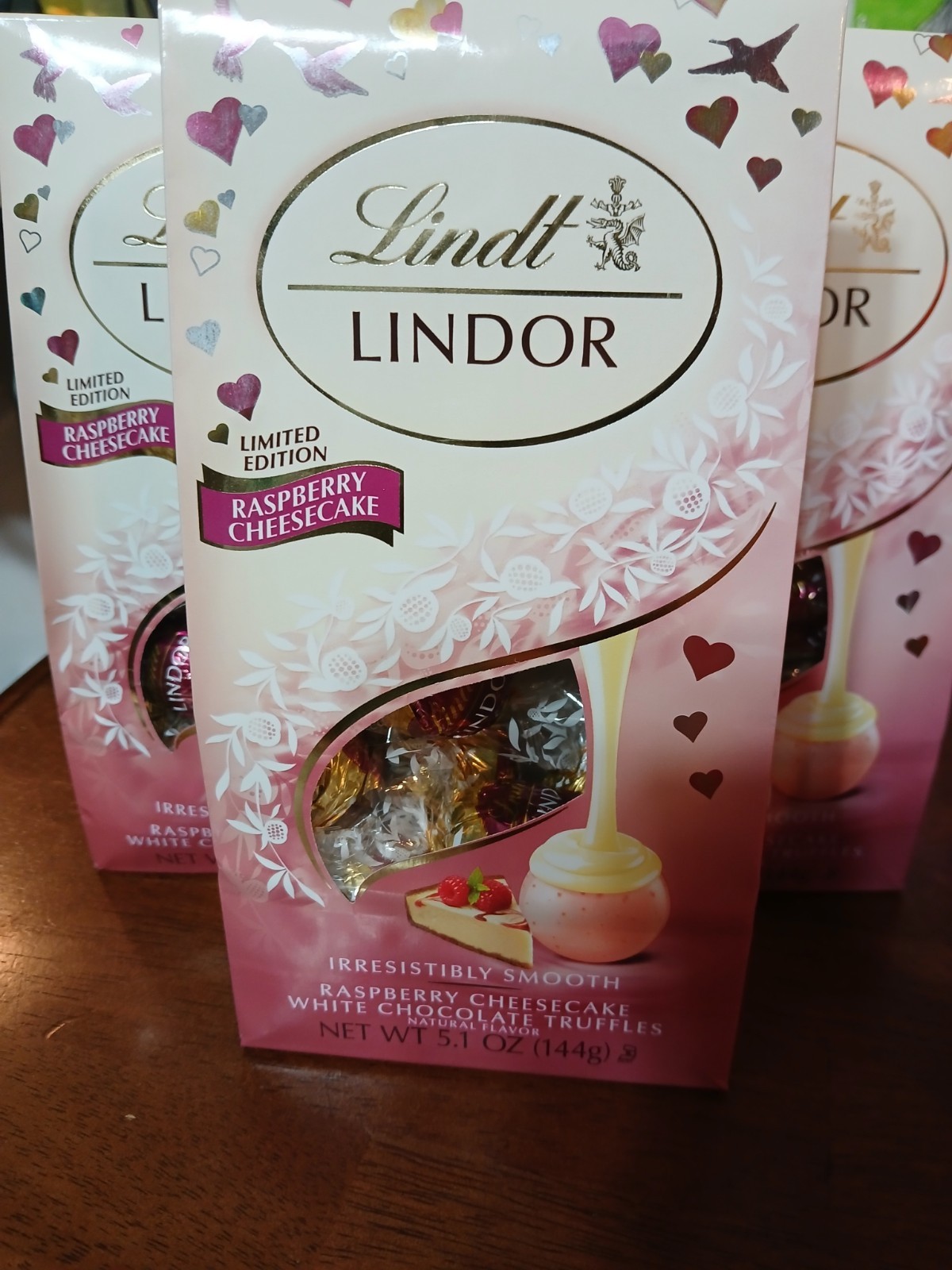 Raspberry Cheesecake White Chocolate Truffles 5.1 oz