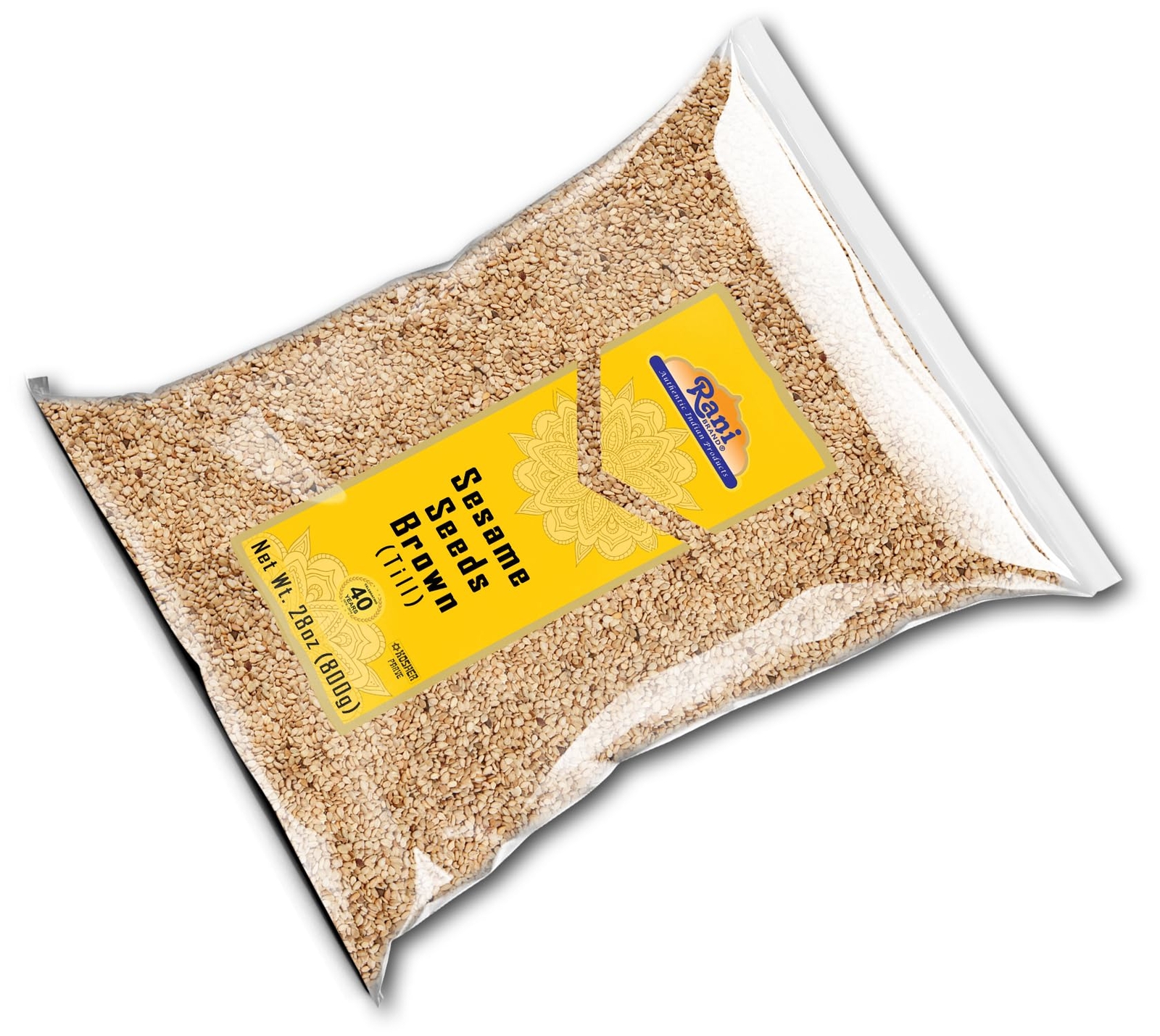 Rani Sesame Seeds Whole Brown, Raw (Till) 28oz (800g)