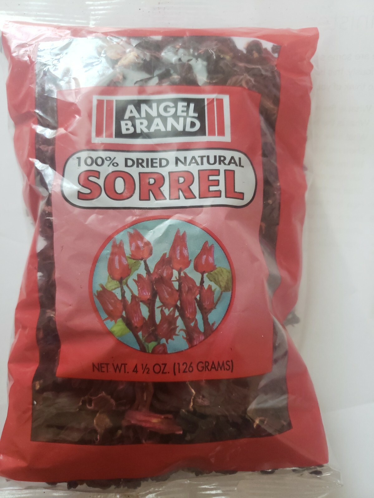 Angel Brand Dried Sorrel 4.5oz for making Caribbean Sorrel Drink – FREE SHIPPING